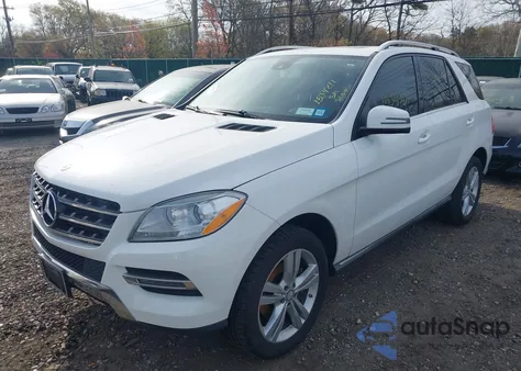 2015 Mercedes-Benz Ml 350 4Matic from USA, damaged, VIN 4JGDA5HB3FA551877